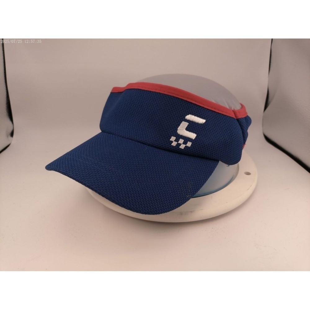 Endurance Visor Hat Clash Endurance Blue Red Stretch Fit One Size Athletic - Picture 9 of 12